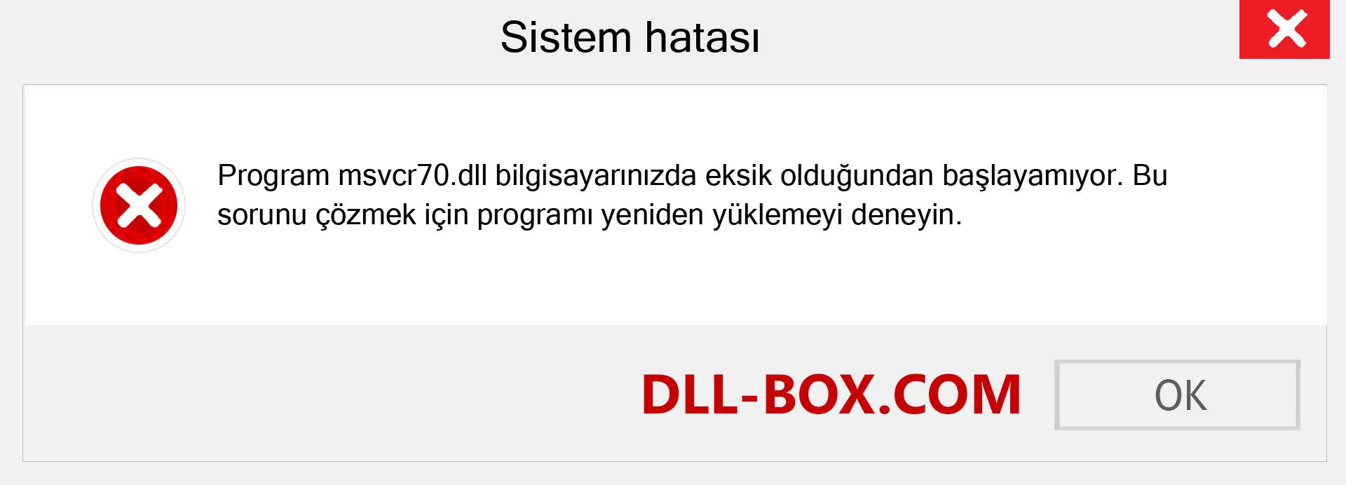 msvcr70.dll dosyası eksik mi? Windows 7, 8, 10 için İndirin - Windows'ta msvcr70 dll Eksik Hatasını Düzeltin, fotoğraflar, resimler